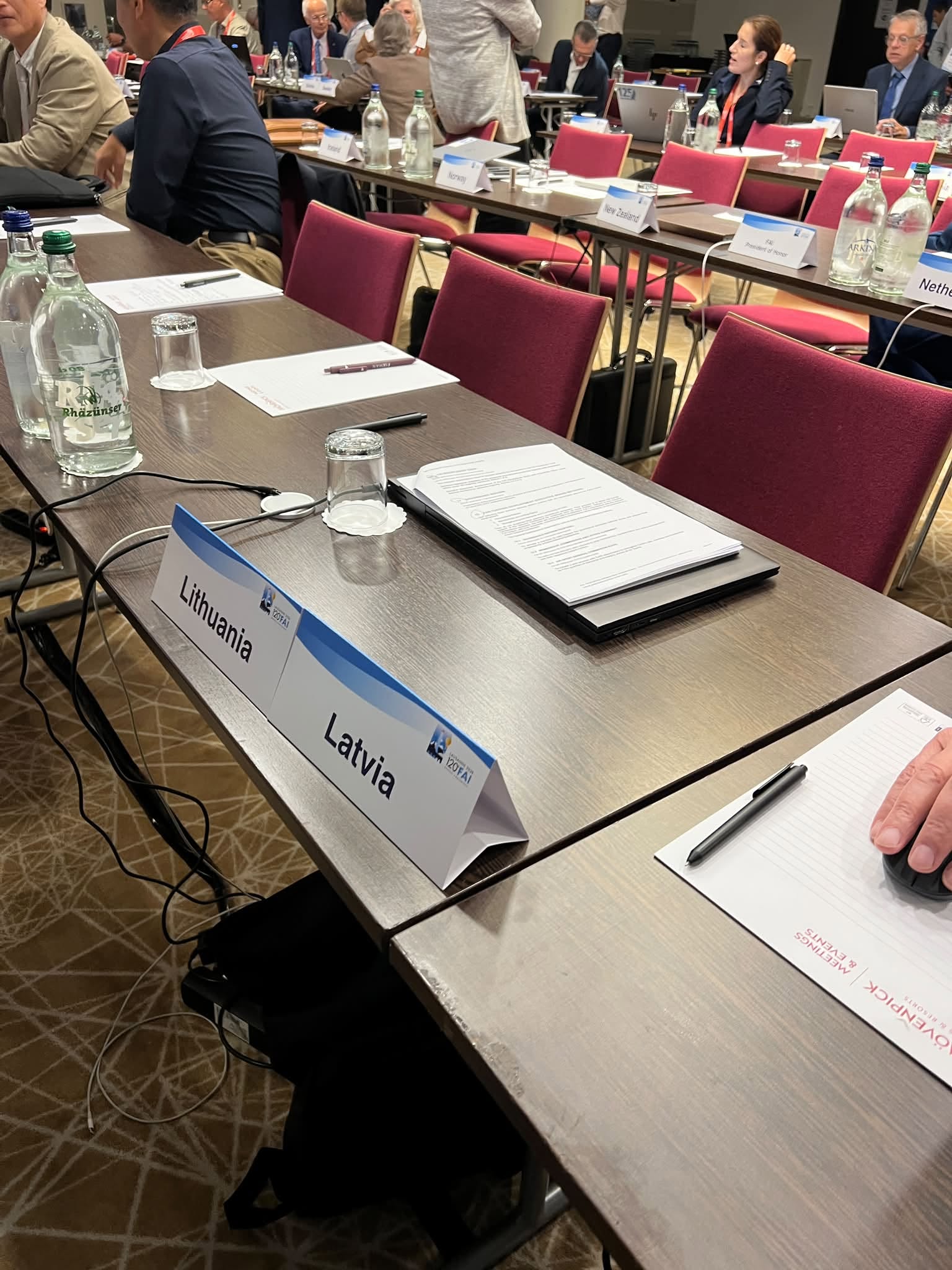 FAI 120. ģenerālkonference Lozannā — foto 6